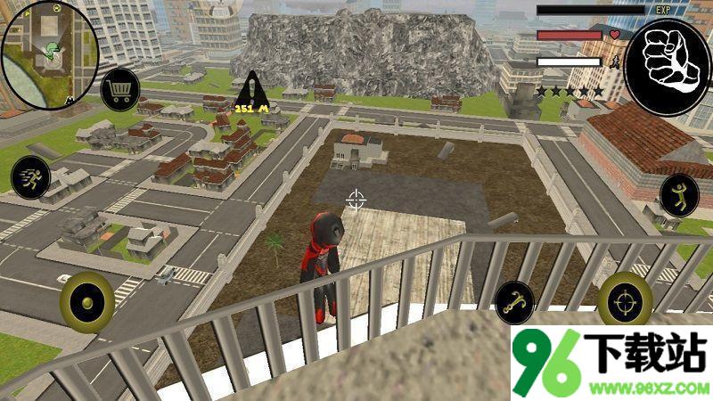 火柴人绳索英雄无限金币版截图1