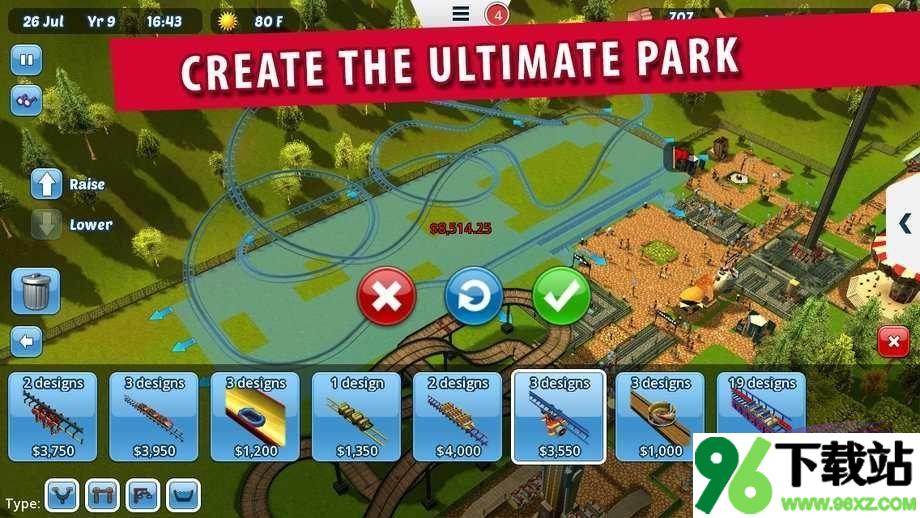 过山车大亨(RollerCoaster Tycoon)安卓版截图1