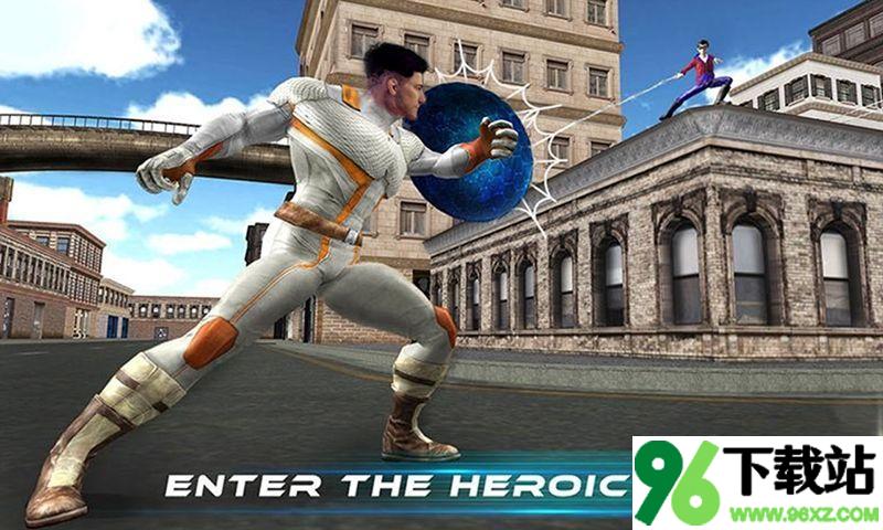 蜘蛛侠超级英雄战斗(Flying Spider Boy: Superhero Training Academy Game)截图1