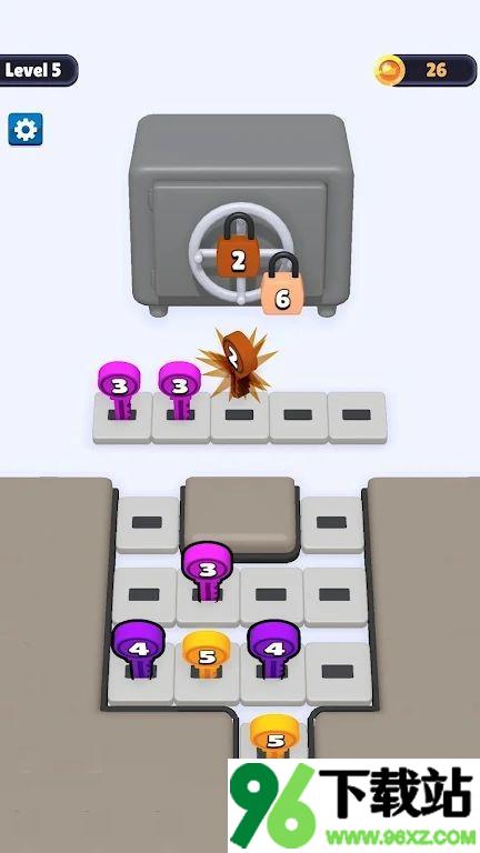 钥匙堵塞排序(Key Jam)手机版截图1