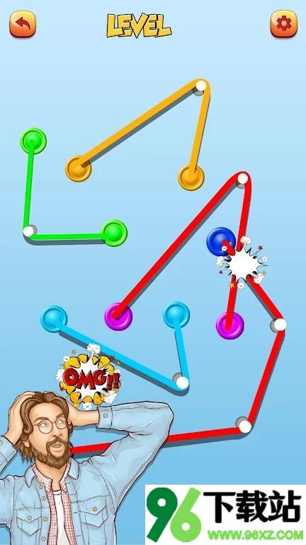 彩色绳索拼图(Color Rope Puzzle)安卓版截图1