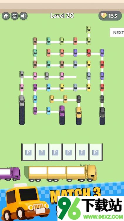 停车场交通堵塞(Car Traffic - Parking Lot Jam)手机版截图1