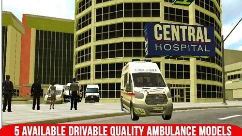 紧急救护车救援3d(Emergency Ambulance Rescue 3D)手机版截图1