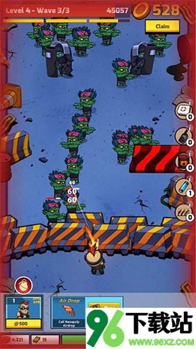 僵尸空闲防御(Zombie Idle Defense)安卓版截图1