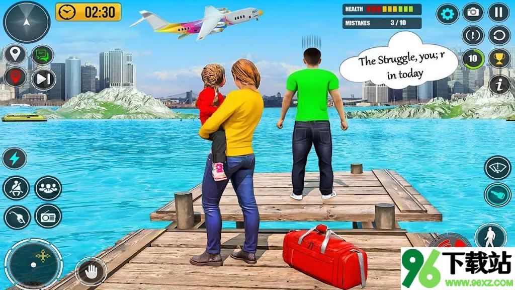 家庭战斗模拟器(Struggling Family Mob Games)手机版截图1