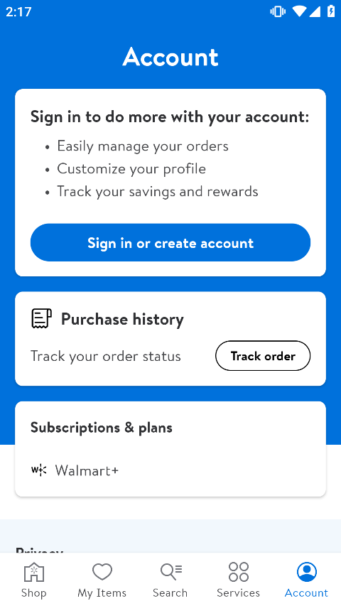 沃尔玛网上商城(Walmart)app截图1
