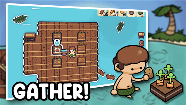 木筏求生(Stranded on a Raft)2D版截图1