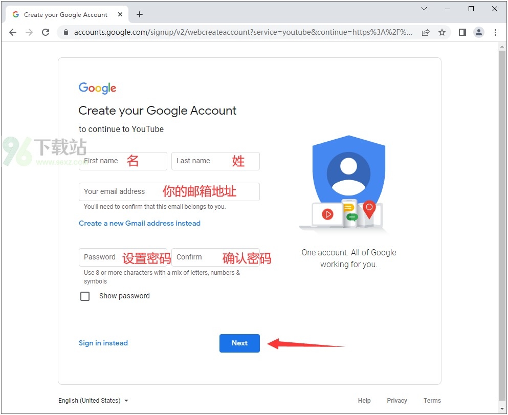 youtube官方正版怎么注册4