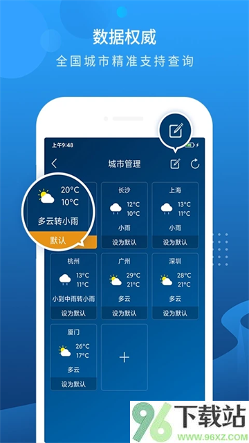 本地天气预报App截图1
