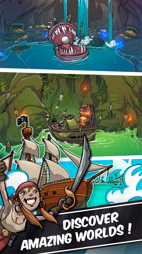 海盗点击者(Clicker Pirates)官方版截图1