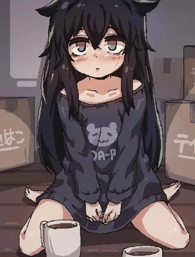 在阴暗的房间中和独孤的女孩子