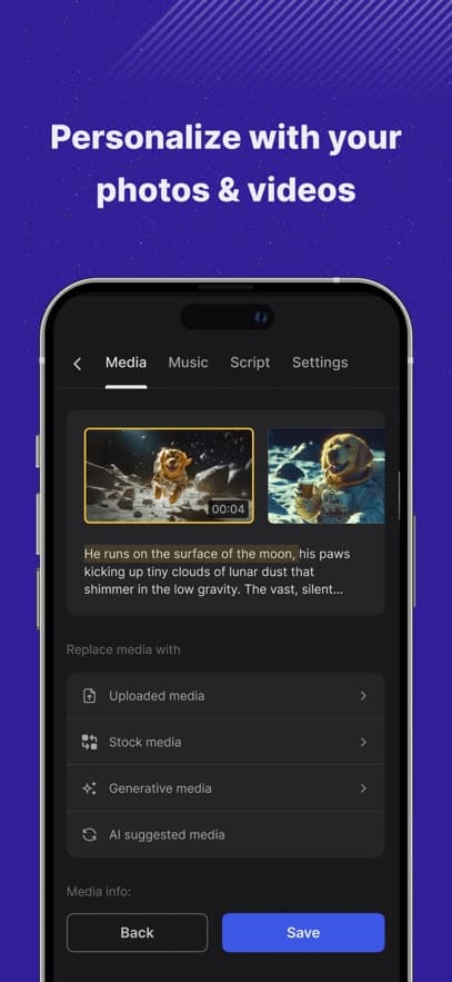 invideoAI生成视频安卓官方正版截图1