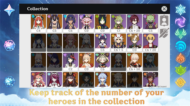 WishImpact抽卡模拟器截图1