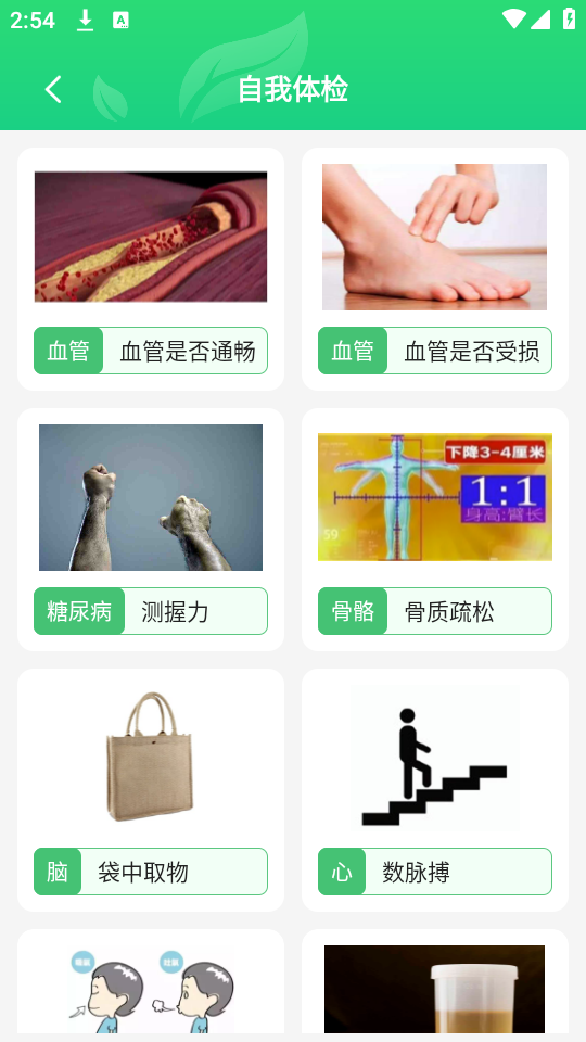 自我体检教程截图4