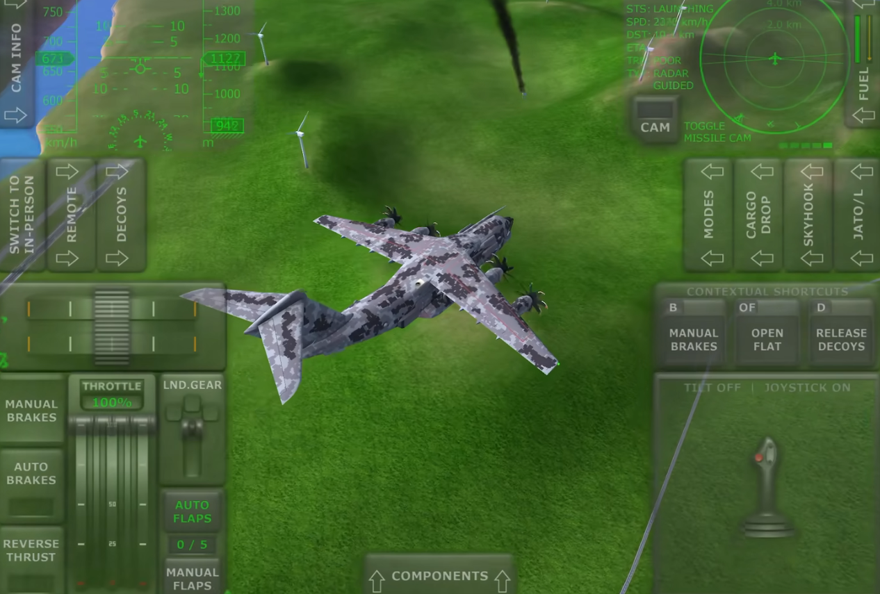 涡轮螺旋桨飞行模拟器内置菜单版