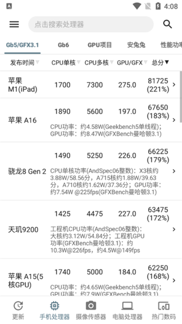 手机性能排行app截图1