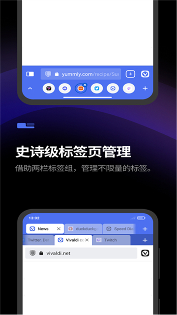 Vivaldi浏览器安卓版截图1