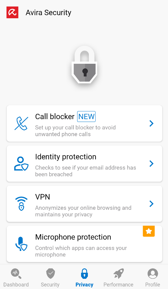 小红伞(Avira Security)手机版截图1