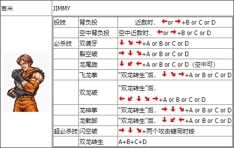 双截龙格斗