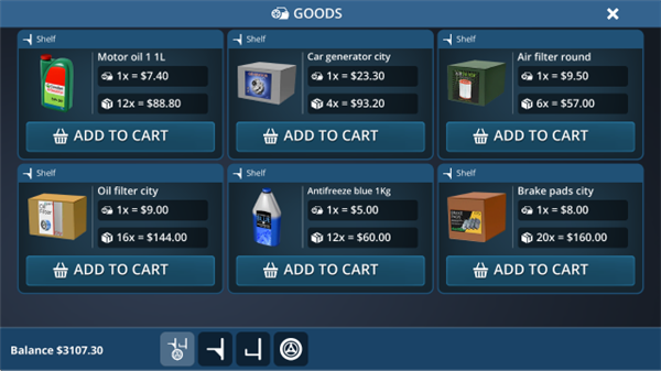 汽车配件店模拟器游戏怎么玩配图1