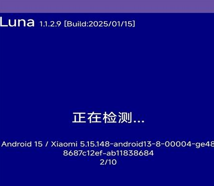 Luna环境检测工具