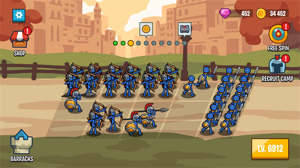 坚持战争2军团之战(Stick Battle)官方版截图1