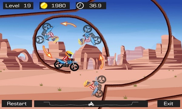 极限飞车游戏(top bike)截图1