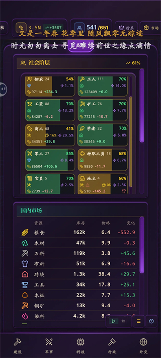 战争结算界面：分期付款选项被高亮选中