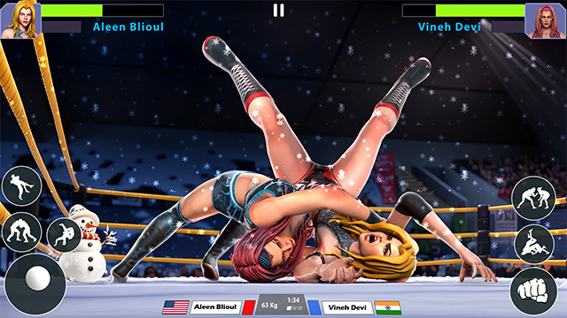 坏女孩摔跤(Bad Girls Wrestling Game)手机版截图1