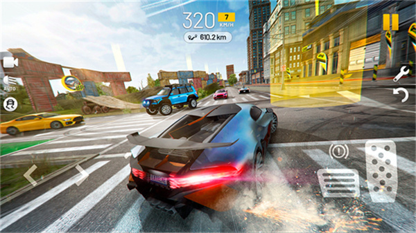 极速跑车模拟器汽车(Extreme Car Driving Simulator)手机版截图1