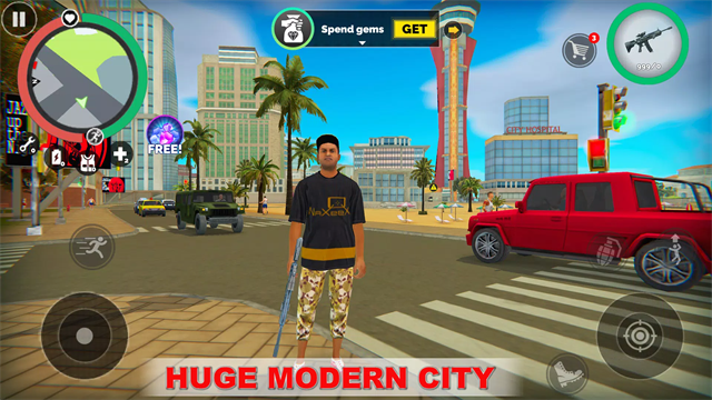 维加斯犯罪模拟器(Vegas Crime Simulator)手机版截图1