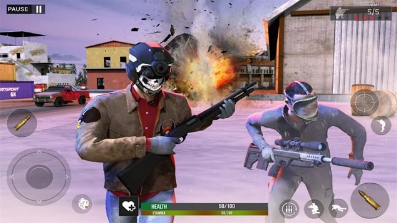 冬季生存大逃杀(Winter Survival Battle Royale)手机版截图1