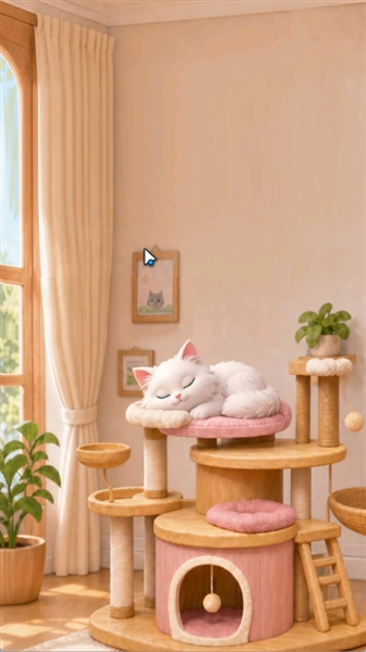猫咪合成与红包奖励展示