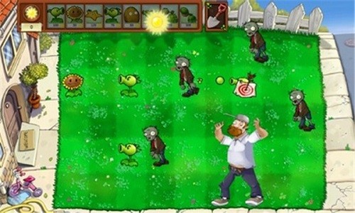 植物大战戴夫(Plant vs Zombie)手机版截图1