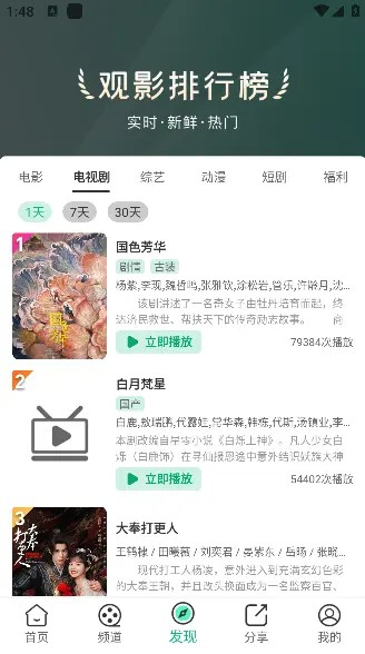 小番茄影视发现页排行