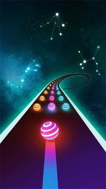 舞蹈之路彩球跑手机版