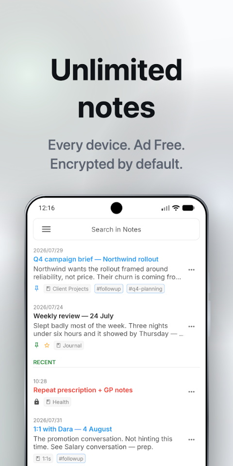 Notesnook安卓版截图1