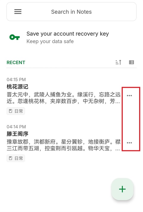 Notesnook设置密码配图1